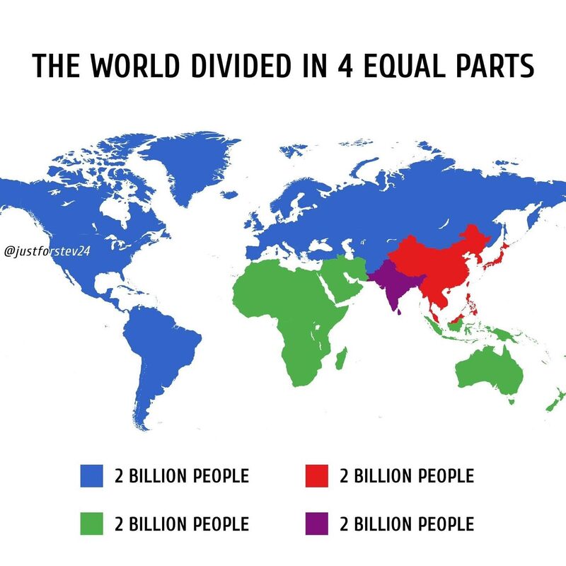 World in 4 parts